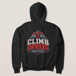 Camiseta Suba em Frente Montanha Vintage Motivação Aventura