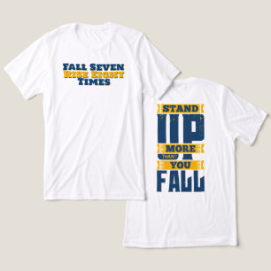 Camiseta Suba Mais Do Que Cai Motivacional