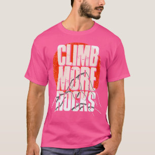 Camiseta Suba Mais Montanhas Rochosas Subindo Na Calha