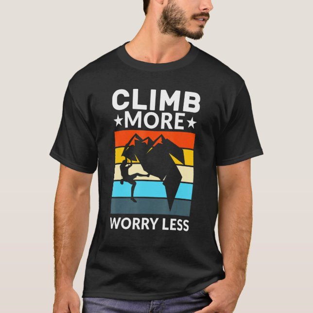 Camiseta Suba Mais Preocupada Menos Subindo (Frente)