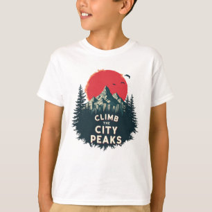 Camiseta Suba Os Picos Da Cidade - Aventuras De Montanheira