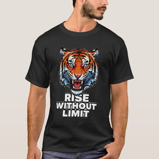 Camiseta Suba Sem Limite Tigre Feroz (Frente)