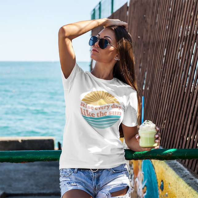 Camiseta Suba Todos Os Dias Como A Citação Retropositiva Do (Criador carregado)