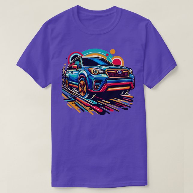 Camiseta Subaru Forester 2 (Frente do Design)