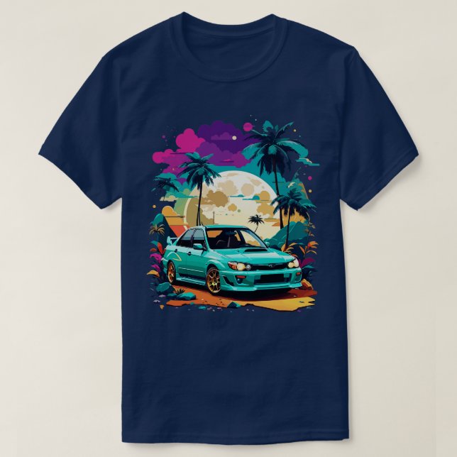 Camiseta Subaru Impreza (Frente do Design)