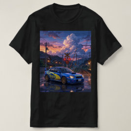 Camiseta Subaru Impreza WRX STI Carro de Turismo