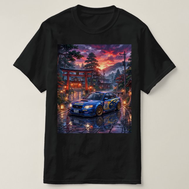 Camiseta Subaru Legacy Touring Car (Frente do Design)