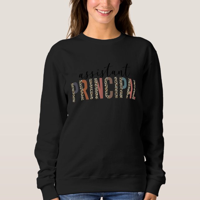 Camiseta Subdiretor Retro Leopardo Volta às Aulas (Frente)