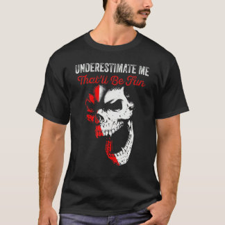 Camiseta Subestime-Me Que Vai Ser Divertido, Pun Cote Vinta