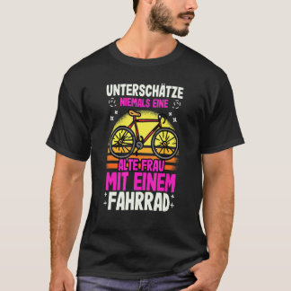 Camiseta Subestime Nunca Um Bicicleta De Velhinha Que As Se