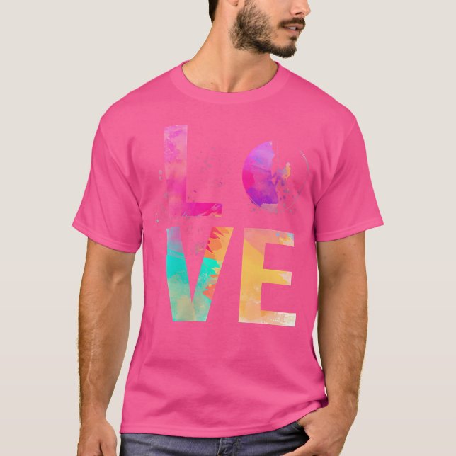 Camiseta Subida Colorida em Rocha Mãe Escalada (Frente)