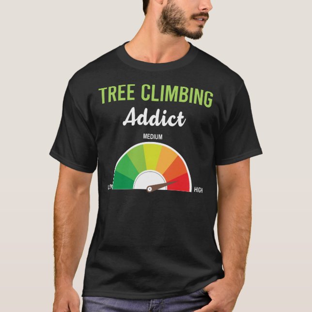 Camiseta Subida da Árvore vício (Frente)