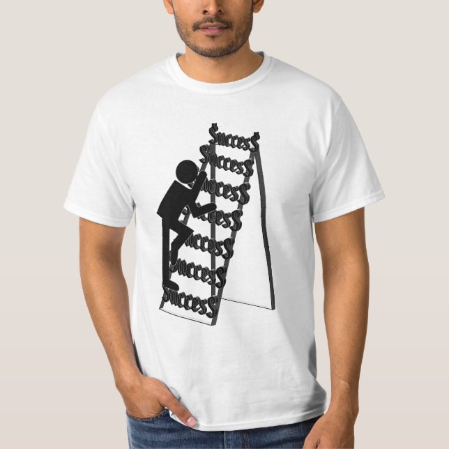 Camiseta Subindo a Escada de Sucesso (Frente)
