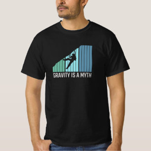 Camiseta Subindo - A gravidade é um mito