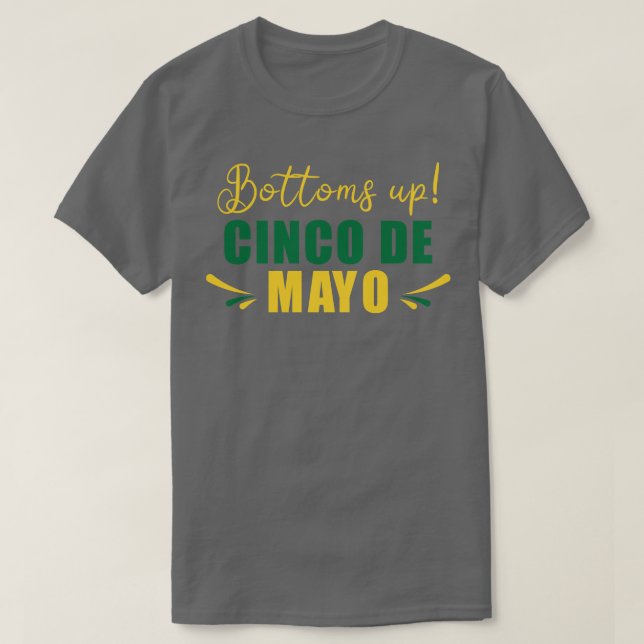 Camiseta Subindo Comemora Cinco De Mayo 2023 Com O México (Frente do Design)