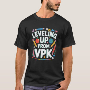 Camiseta Subindo de Nível a partir do VPK, Ensino Pré-Escol