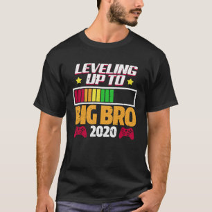 Camiseta Subindo de Nível Para Big Brother  2020 Big Bro Ga