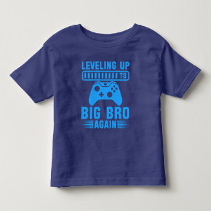 Camiseta Subindo de Nível Para Irmão Mais Velho Novamente