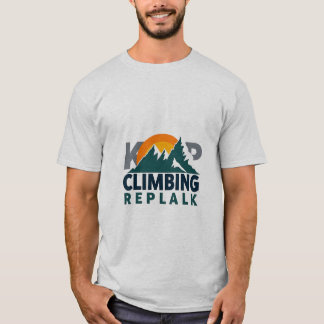 Camiseta Subindo Design de Aventura Replak