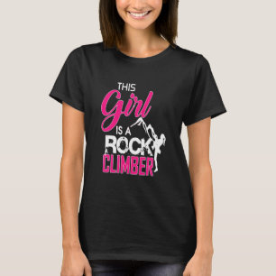 Camiseta Subindo - Esta Garota É Uma Escalada De Rocha Sub