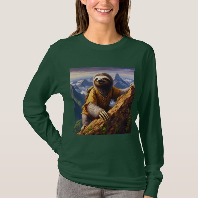 Camiseta Subindo na Montanha Larga (Frente)