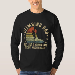 Camiseta Subindo Pai Como Uma Escala Normal De Pai Rock
