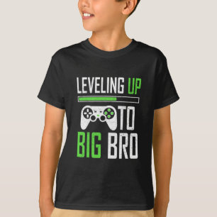 Camiseta Subindo Para Grande Irmão Gamer Promovido a Grande