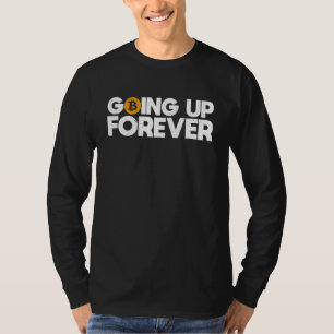 Camiseta Subindo Para Sempre Simples Citação De Bitmoney Di