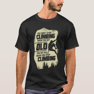 Camiseta Subindo Vovô do Vovô do Velho Rock Climber