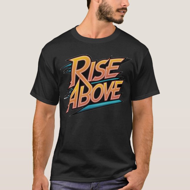 Camiseta Subir acima (Frente)