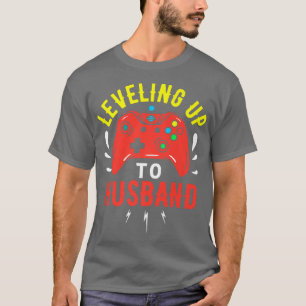 Camiseta Subir de Nível Para Marido Piada Festa de Despedid