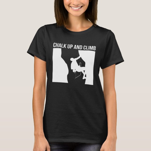Camiseta Subir E Subir O Esporte Climático Subindo Boulderi (Frente)