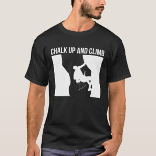 Camiseta Subir E Subir O Esporte Climático Subindo Boulderi