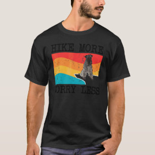 Camiseta Subir Mais Preocupar Menos Kerry Blue Terrier Gráf