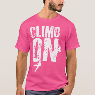 Camiseta Subir Na Montanha Escalada De Pedra