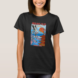 Camiseta Subir o Monte Fuji 3 776 Metros Honshu Japão Stree