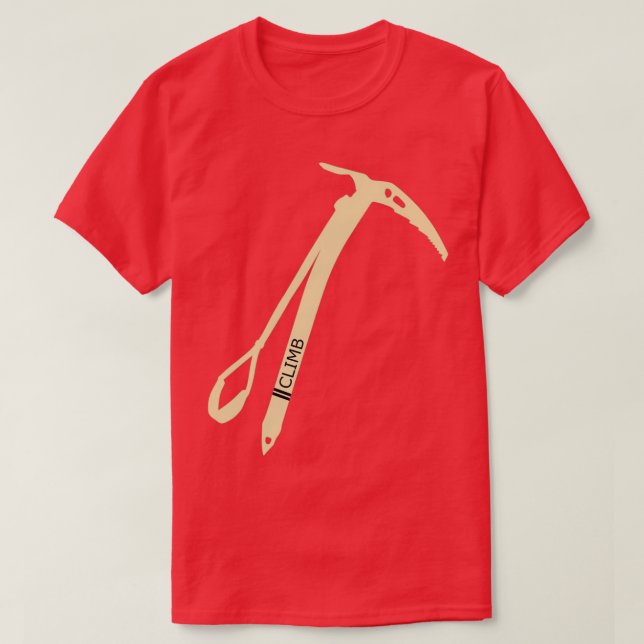 Camiseta Subir Suco Clássico de Ax de Gelo (Frente do Design)