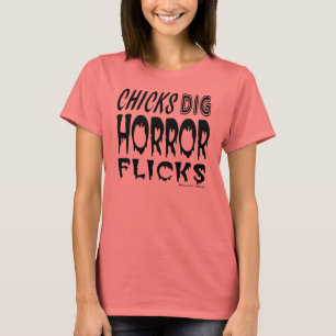 Camiseta Súbitos do horror da escavação dos pintinhos
