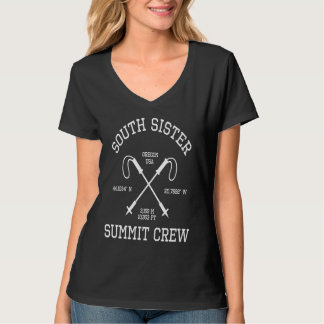 Camiseta Subiu ao Cume da South Sister em Grupo de Hike Ore