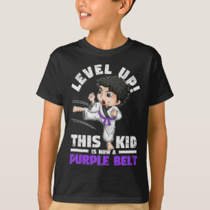 Camiseta Subiu de Nível Este Garoto Agora É uma Faixa Preta