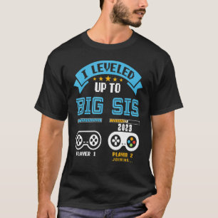 Camiseta Subiu Para Irmã Mais Velha 2023 Fofo Vou Ser