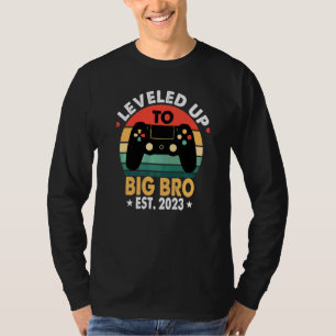 Camiseta Subiu Para Irmão Mais Velho 2023 Promovido A Irmão