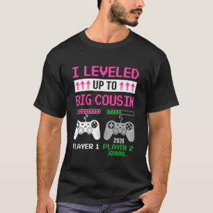 Camiseta Subiu Para Primo Mais Velho 2026 Vídeo Game Divert