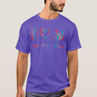Camiseta Sublimação da Boliche Peace Love T