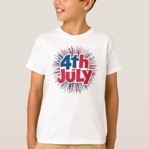 Camiseta Sublimação de 4 de julho - 9814
