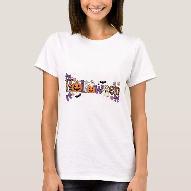 Camiseta Sublimação de Halloween (Frente)