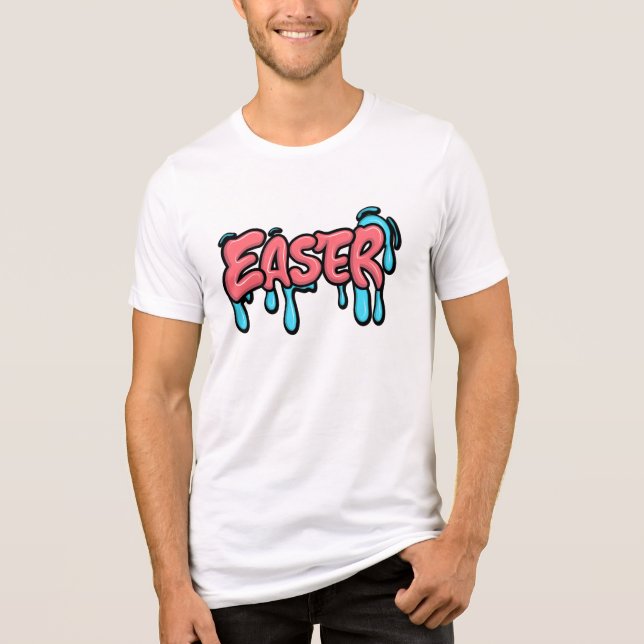 Camiseta Sublimação de texto de páscoa-61424 (Frente)