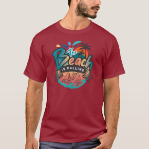 Camiseta Sublimação de Verão e praia