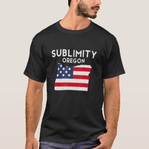 Camiseta Sublimine Oregon State America Viagem Orégonia
