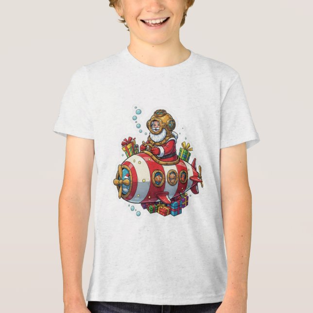 Camiseta Submarine Santa (Frente)